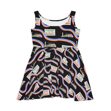 Load image into Gallery viewer, Lahaina Rainbows Skater Dress