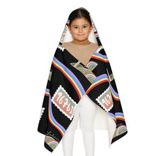 Load image into Gallery viewer, Keiki Hooded Towel (Lahaina Rainbows)