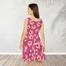 Load image into Gallery viewer, Cherry Blossoms Skater Dress