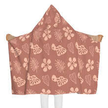Load image into Gallery viewer, Keiki Hooded Towel (Mauve)