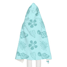 Load image into Gallery viewer, Keiki Hooded Towel (Blue)