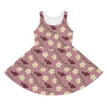 Load image into Gallery viewer, Copy of Keiki pink Cheetah Hibiscus dress