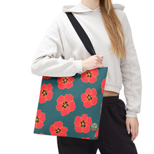 Load image into Gallery viewer, Teal Hau Tote Bag