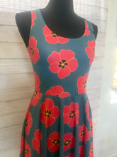 Load image into Gallery viewer, Teal Hau Skater Dress