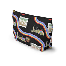 Load image into Gallery viewer, Zipper Pouch (Lahaina Rainbows)