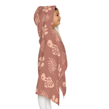 Load image into Gallery viewer, Keiki Hooded Towel (Mauve)