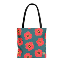 Load image into Gallery viewer, Teal Hau Tote Bag