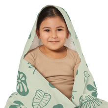 Load image into Gallery viewer, Keiki Hooded Towel (Green)