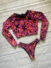 Load image into Gallery viewer, Caroline Rashie Crop Top (Long Sleeve)