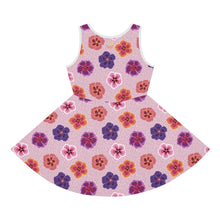 Load image into Gallery viewer, Keiki pink Cheetah dress
