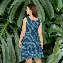 Load image into Gallery viewer, Jade Lei Skater Dress
