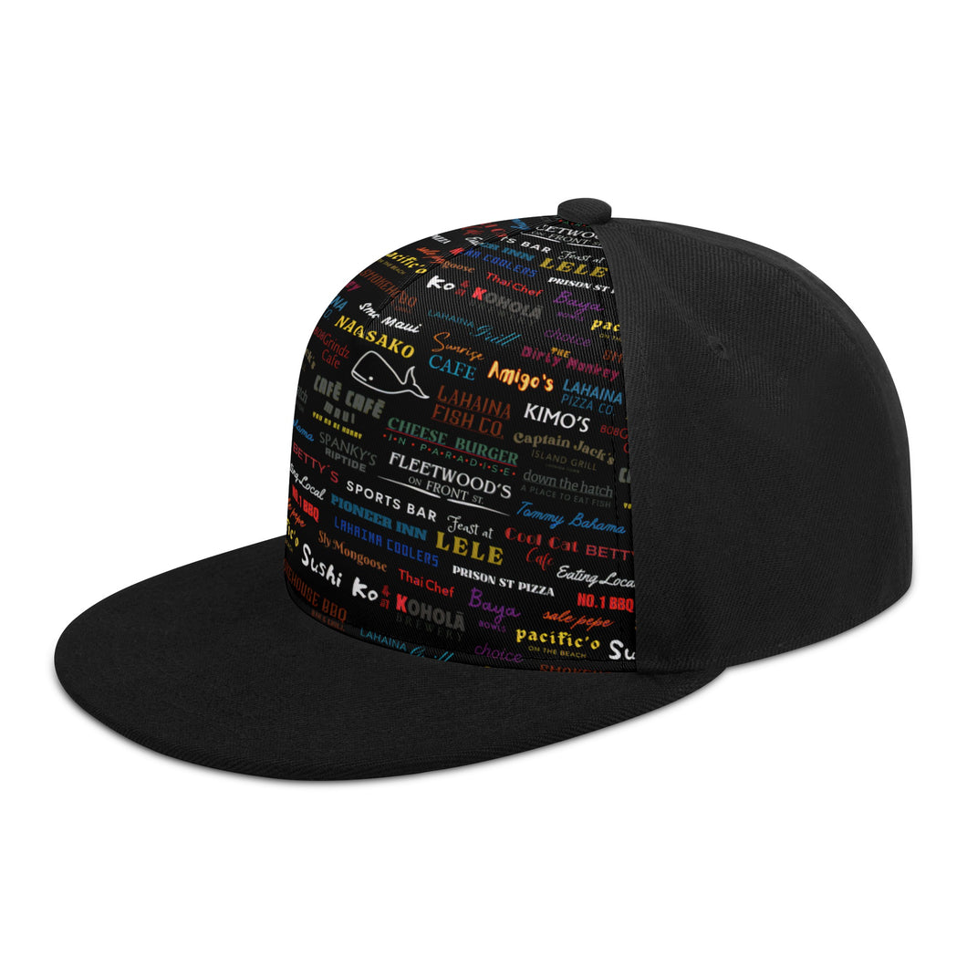All over SnapBack Hat