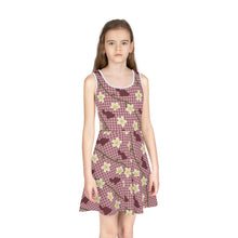 Load image into Gallery viewer, Copy of Keiki pink Cheetah Hibiscus dress
