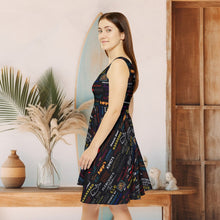 Load image into Gallery viewer, Lahaina Restaurants Skater Dress
